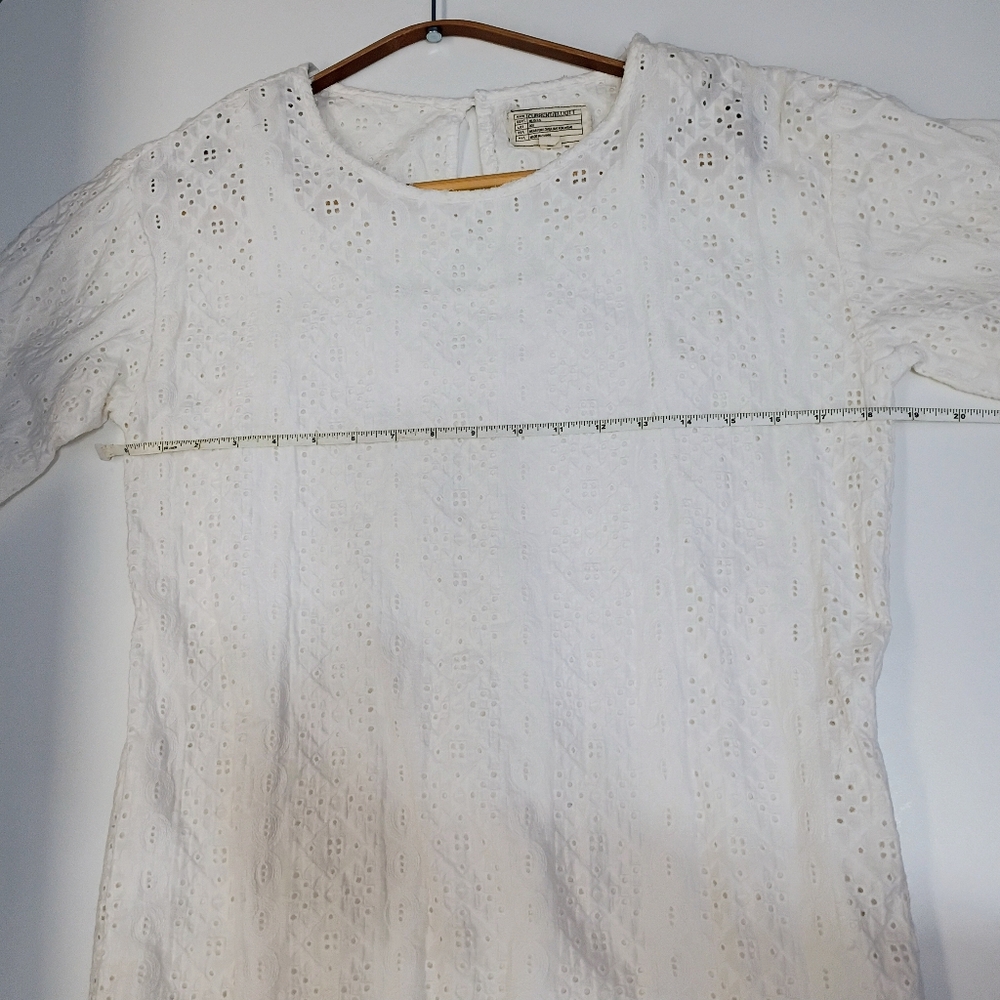 Current Elliot White Cotton Lace Dress - Picture 9 of 13